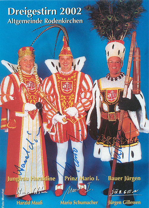 Dreigestirn Session 2002