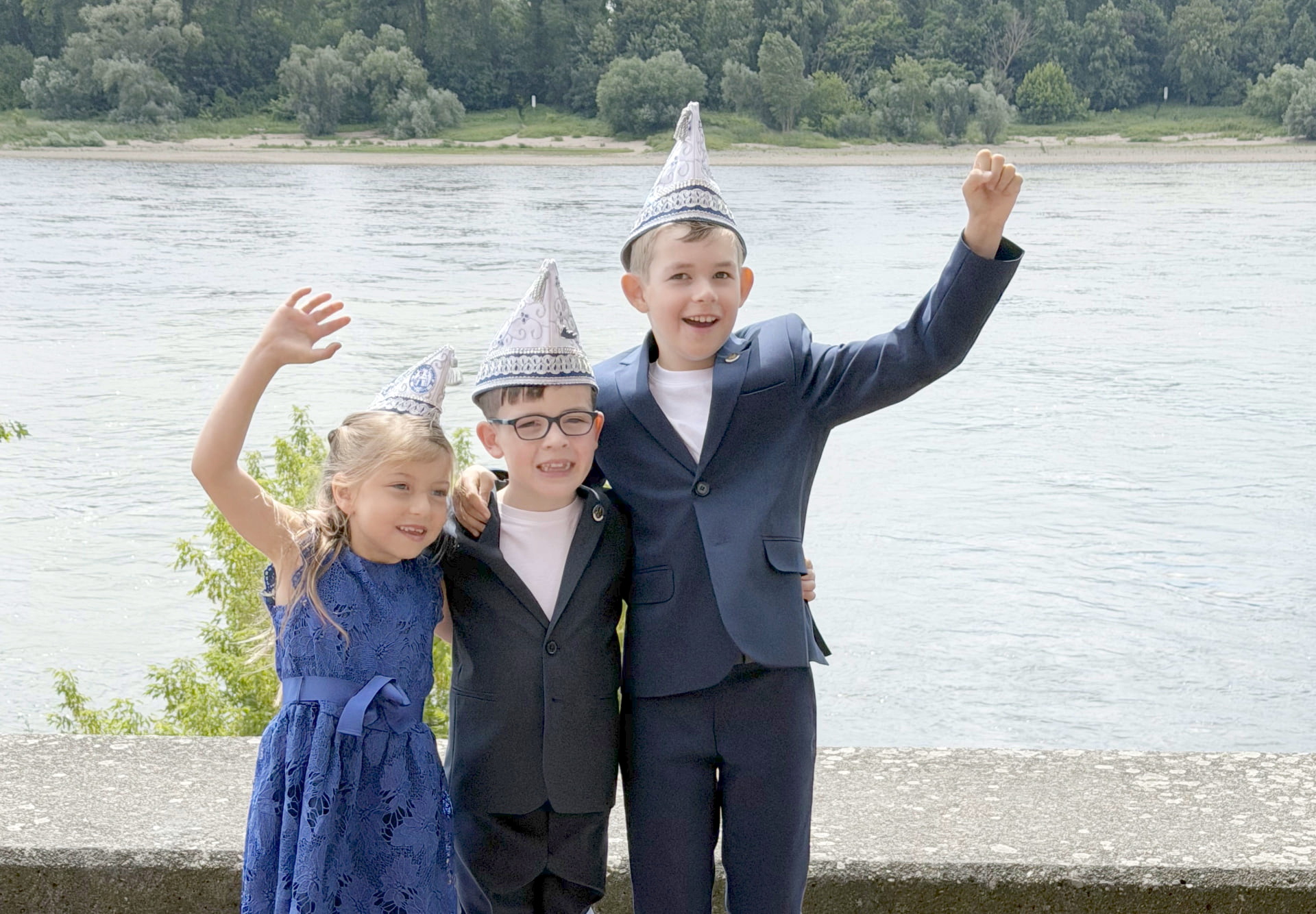 Rodenkirchener Kinderdreigestirn 2027 — Gruppenfoto