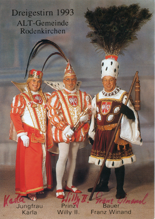 Dreigestirn Session 1993