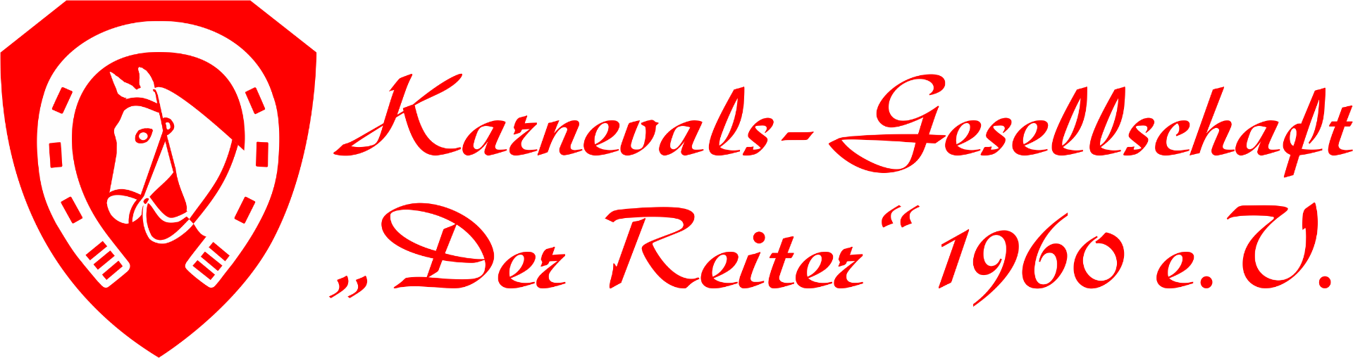 Logo Karnevalsgesellschaft „Der Reiter“ Hochkirchen von 1960 e.V.