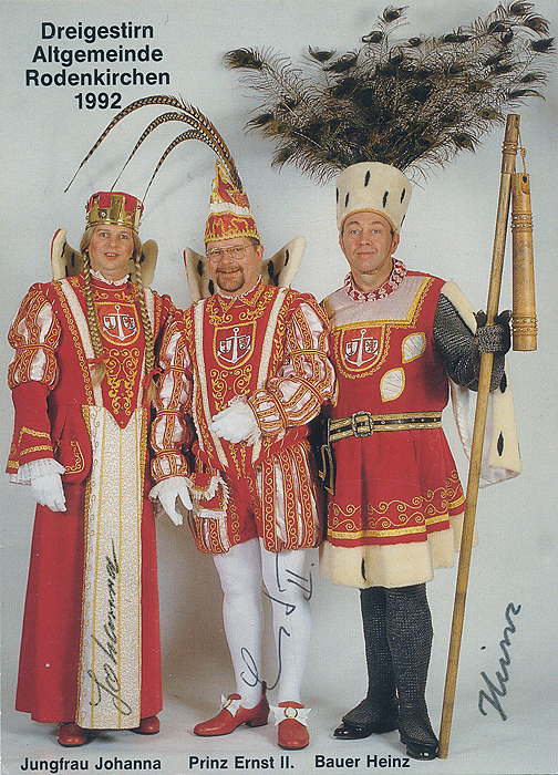 Dreigestirn Session 1992