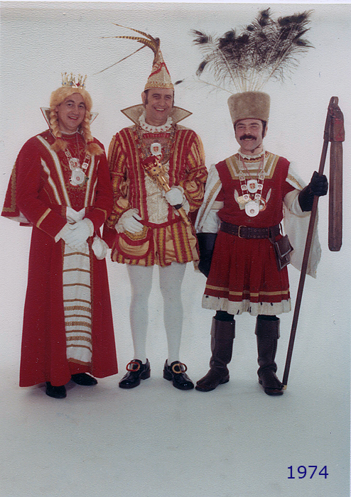 Dreigestirn Session 1974