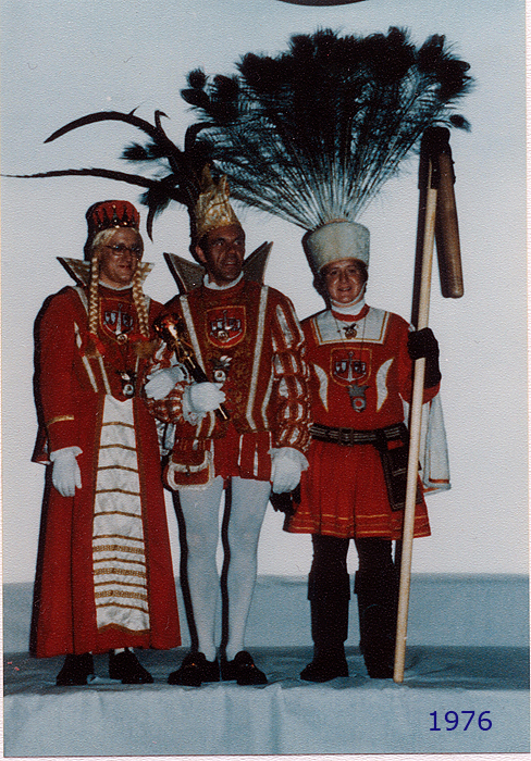 Dreigestirn Session 1976