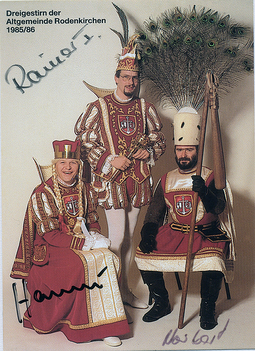 Dreigestirn Session 1985