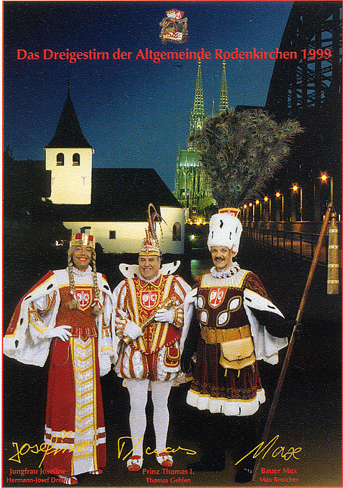 Dreigestirn Session 1999