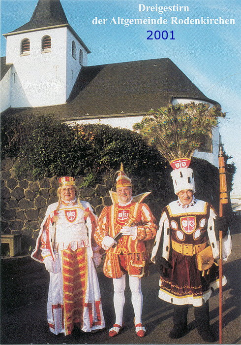 Dreigestirn Session 2001