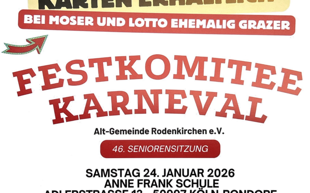 Seniorensitzung 2026